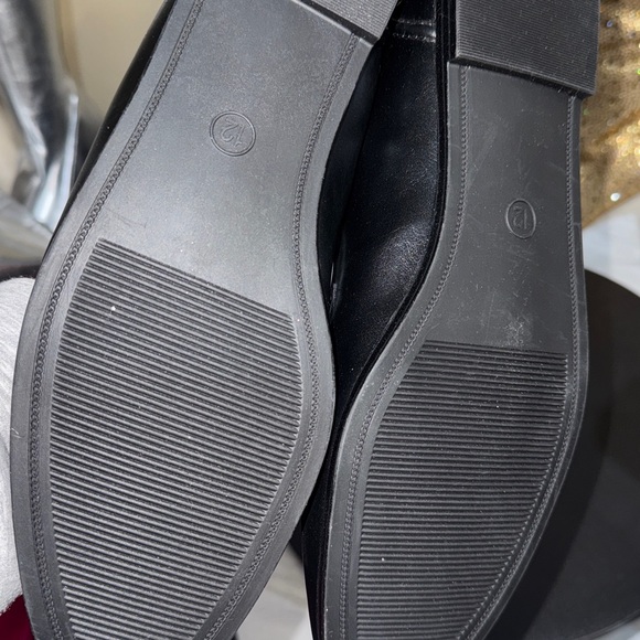 A New Day Women's Faux Leather Slip On Loafer Flats Almond Toe Memory Foam 12m - Picture 6 of 6